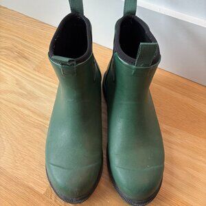 Merry People rain boots - truly the comfiest! - green, size EU 39